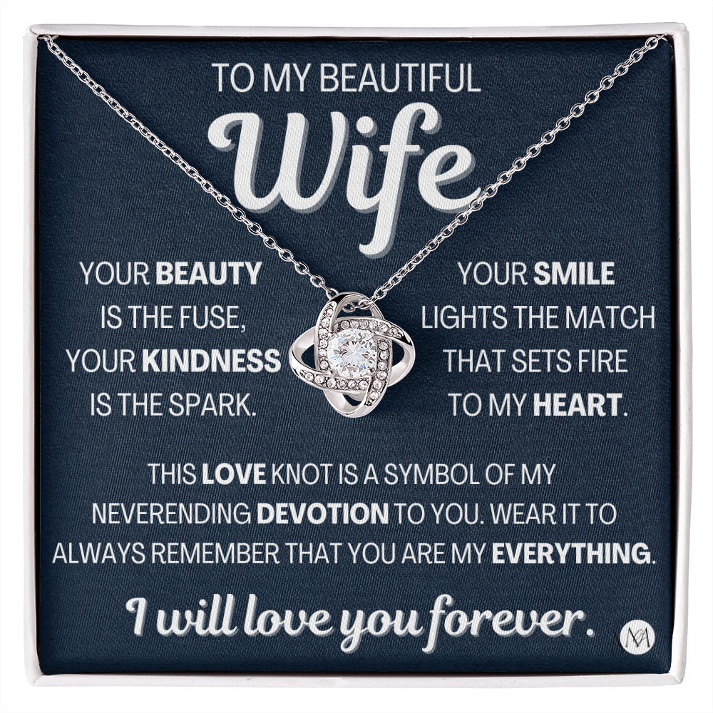 To My Beautiful Wife, a heartfelt gift for her.